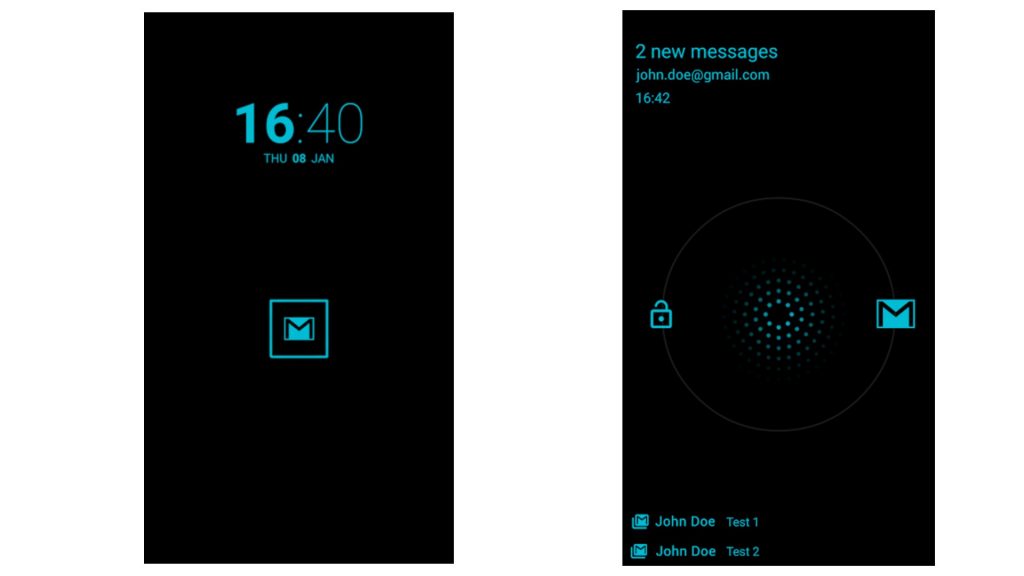 Screenshot showing Moto x Active