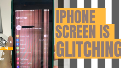 How To Fix iPhone Screen Glitch